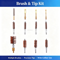 Brosse de nettoyage de canon en cuivre calibre 20, outil d'entretien de fusil, accessoire de chasse et de tir à poils en laiton