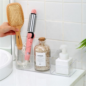 Multipurpose household table cosmetic perfume comb facial tools brush storage hold plastic desk drawers storage organizer box