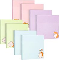 Autocollant autocollant personnalisable en forme d'animal avec message autocollant décoratif irrégulier pour bloc-notes