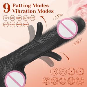 厂家批发APP遥控器二合一拍拍液体硅胶假阳具振动器女性自慰成人玩具 - Product Image 2