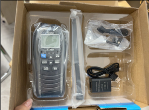 Radio mobile marine et automobile VHF/UHF IC-M25, étanche IPX7, portée 10 km, 5 W de puissance élevée, talkie-walkie - Product Image 2