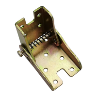 Support pliable en acier laminé à froid de conception moderne, épaisseur 2,5 mm, charnière autobloquante, angle d'ouverture de 90 degrés, accessoires de pieds, coin