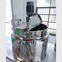 Mélangeur de savon liquide, ligne de production de détergent liquide, machine à fabriquer le shampoing, cuve de mélange liquide, cuve de mélange chauffante pour savon liquide pour les mains