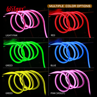 Prise UE Prise UK Prise US Flexible RVB LED Néon Flex Haute Tension LED Bande Neo Flex Éclairage 360 Degrés Rond D18mm 24V 120V 230V