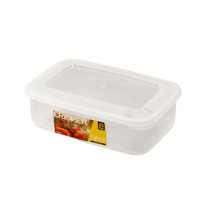 Crisper Home Plastic Food Storage <b>Container</b> Rectangle 6 Piece Set Fruit Vegetable <b>Refrigerator</b> Box - Product Image 5