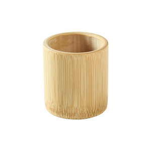 Taza de concha de bambú 2022 Natural, juego de té reutilizable, 100% - Product Image 6