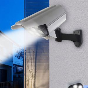 Giá rẻ nhà máy giá năng lượng mặt trời đèn điều khiển từ xa mô phỏng giám sát an ninh năng lượng mặt trời LED Đèn tường - Product Image 1