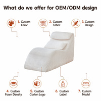 Yoga Vakuumkomprimiertes Sofa OEM-Fabrik Luxus-Cloud-Couch Modulares Ecksofa ODM Knochenloses L-förmiges Schlafsofa in einer Box