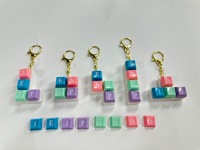 Portachiavi Personalizzato MBTI con Tastiera Antistress, Keycap Macaron, Giocattolo Antistress, Regalo Aziendale all'Ingrosso