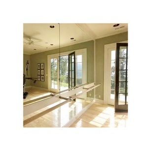<b>Vinyl</b> Back Safety Mirror Glass for Dance Studio Room in Customer Size - Product Image 1