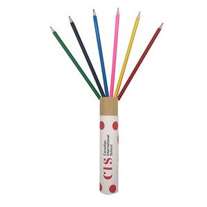 Ensemble de crayons de couleur avec boîte imprimée du logo - Product Image 4