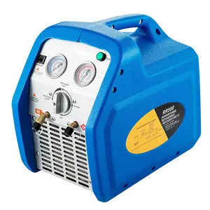 Portable 1HP Refrigerant Recovery Machine for Auto air conditioning maintenance R32 R410A 1234YF Refrigerants