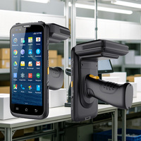 Lector RFID HF de 13.56MHz con Sistema Operativo Android OEM, Escáner de Código de Barras 2D, Lector RFID Inalámbrico Wi-Fi/GPRS Portátil, PDA