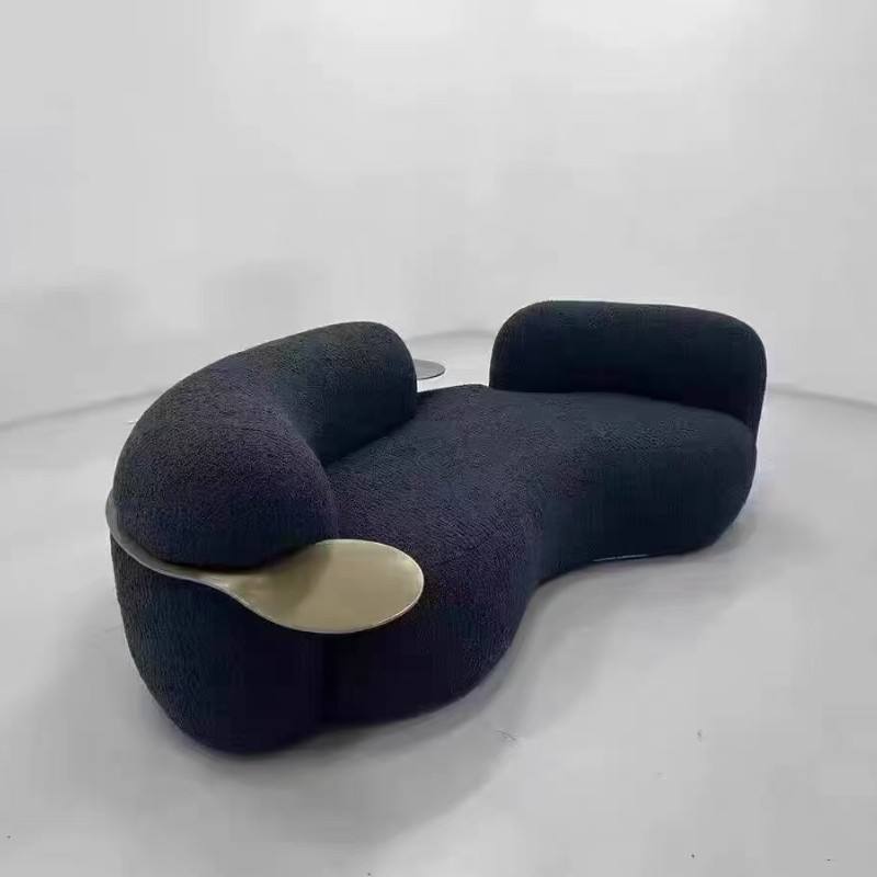 Cuir d'agneau noir-avec plateau