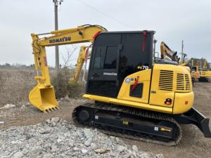 ร้อนราคาถูกญี่ปุ่น 7 ตัน Komatsu PC70 รถขุดตีนตะขาบต้นฉบับญี่ปุ่น Komatsu รถขุดมือสองรถขุด PC 70-8 - Product Image 2