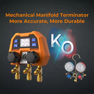 वायु स्थिति के लिए परीक्षण मीटर के लिए बुद्धिमान डिजिटल कई गुना गेज DMG-4B मल्टीफ़ंक्शन प्रशीतन दबाव तापमान वैक्यूम - Product Image 2