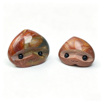 Figurine de hérisson en pierre naturelle, labradorite, sardonyx, agate, ornement monstre en cristal pour collection et cadeau, vente en gros