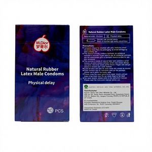 CE MDR Zertifiziertes <span class=keywords><strong>Premium</strong></span> <span class=keywords><strong>Latex</strong></span>-Kondom für Männer mit Physikalischer Verzögerungsfunktion - Das Ultimative Produkt im Kondom-Segment - Product Image 1