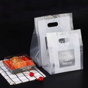 Bolsa de Plástico Transparente de Grado Alimenticio PP PVC PE para Aperitivos, Regalos, Pan, Leche y Alimentos, Personalizable - Product Image 2