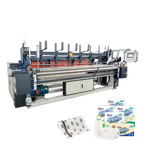 High Quality Kitchen Roll Paper Towel Machine Toilet Paper Rewinding Machine Kitchen Paper Roll Cutting Machine automatic