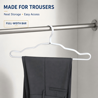 Ensemble de cintres antidérapants, supports de rangement étanches multifonctionnels et supports support en Poly sac/vente en gros profil métallique en aluminium