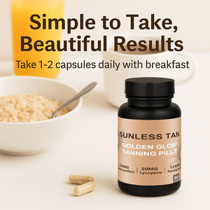 Capsules de bronzage sans soleil OEM ODM à marque privée, compléments alimentaires, mélange de caroténoïdes pour un bronzage sans soleil pour une peau éclatante - Product Image 4