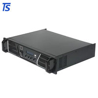Amplificateurs audio de scène professionnels haute puissance DSP4.12 4*1600W avec boîtier métallique pour spectacles sonores en direct, systèmes d'équipement DJ
