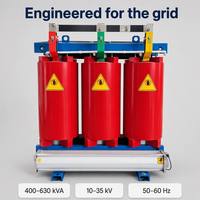 Transformateur sec triphasé multi-enroulements 400kVA 500kVA 630kVA 10kV 35kV