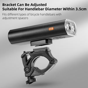 Phare de <span class=keywords><strong>vélo</strong></span> étanche à haute luminosité WEST BIKING, <span class=keywords><strong>lampe</strong></span> <span class=keywords><strong>LED</strong></span> rechargeable ultralégère pour <span class=keywords><strong>vélo</strong></span> - Product Image 3