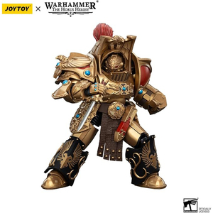 Figura de Acción JOYTOY Warhammer Aquilon Terminator <span class=keywords><strong>Squad</strong></span>, Aquilon con Lastrum Storm Bolter, Escala 1/18, Modelo Coleccionable Mecha - Product Image 4