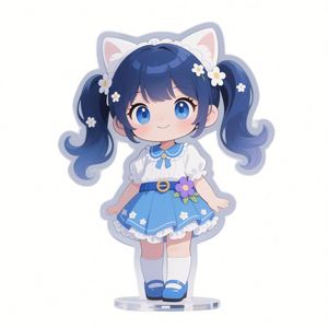Llavero Personalizado de Acrílico con Personaje Idol, de Una o Dos Caras, Soporte de Acrílico para Publicidad de Anime - Product Image 3