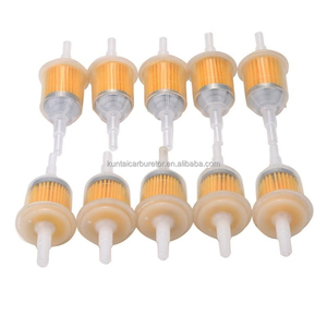 10pcs ไส้กรองน้ำมันเชื้อเพลิงแบบสากล 6mm 8mm สำหรับรถจักรยานยนต์ สกู๊ตเตอร์ ATV โกคาร์ท โมเพด ถ้วยกรองเบนซินใหญ่ - Product Image 2