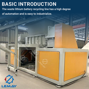 Máquina de reciclaje de batería de iones de litio de nueva tecnología de 1800 kg/h - Product Image 4