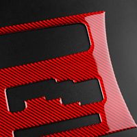 Autocollant de cadre de panneau de changement de vitesse de contrôle central de voiture en Fiber de carbone intérieur pour Dodge Charger 2010 2011 2012 2013 2014 accessoires