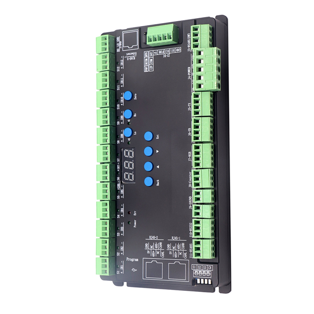 High Security Metro Station Swing Gate Control Board with 28 Pairs Infrared Sensors