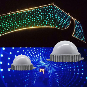 Ip65 10Cm Dmx512rgbw LED <span class=keywords><strong>Pixel</strong></span> Nguồn Ánh Sáng 5050 Nhôm Cơ Thể Kiến Trúc Trang Trí Bên Ngoài Bức Tường Cảnh Quan Ánh Sáng Màu Xanh Lá Cây - Product Image 6