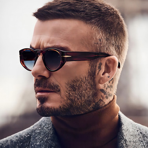 Gafas de Sol de Moda 2024 con Marco Redondo Grueso de PC, Lentes Acrílicas UV400, Marca de Lujo, para Conducir y Actividades al Aire Libre para Hombre - Product Image 2