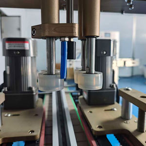 Machine de bouchage automatique anticorrosion pour bouteilles de liquides chimiques, détergent à lessive, eau de <span class=keywords><strong>Javel</strong></span>, nettoyant pour toilettes, bouchon bec de canard - Product Image 2