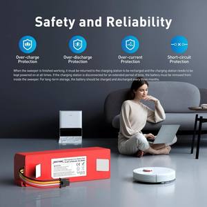 14.4V 14.8V 5200mAh 6500mAh リチウムイオンバッテリー Xiaomi Mi Robot Mijia Roborock S50 S51 ロボット掃除機用リチウムバッテリー - Product Image 3