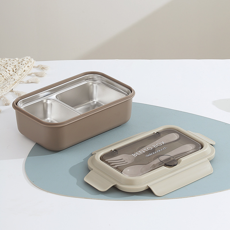 Stainless steel two compartments-rice dumpling color