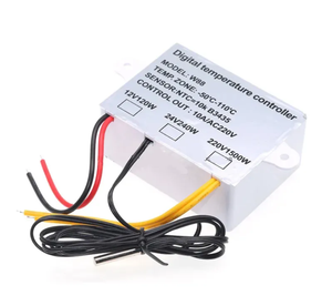 गोल्ड विक्रेता XH-W1411 डिजिटल थर्मोस्टेट तीन-डिस्प्ले मल्टी-फंक्शन तापमान सेंसर तापमान नियंत्रण स्विच-19 ~ 99 - Product Image 2