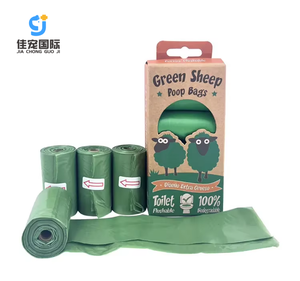Vente Flash : Sacs à Crottes de Chien 100% Biodégradables en PVA Écologique, Solubles dans l'Eau, Parfum Menthe Poivrée, Jetables dans les Toilettes, Personnalisables OEM/ODM - Product Image 1