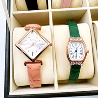 Montres de style masculin en gros, montres dorées de haute qualité pour femmes, montres pour filles, assortiment en vrac