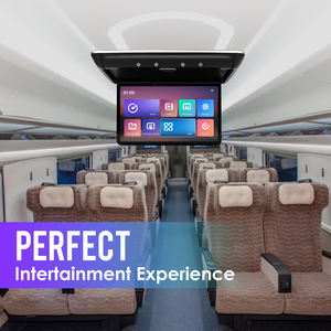 <span class=keywords><strong>Monitor</strong></span> del tetto dell'auto IPS 15.6 pollici schermo apribile in testa Touch Screen Video soffitto montaggio del tetto Display <span class=keywords><strong>Monitor</strong></span> per auto Android - Product Image 5