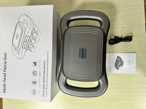 24-Kopf Tiefenmassagepistole Set Tragbarer Perkussionsmassager mit 9 Modi & 9 Intensitäten Leise Wiederaufladbare Handmassagegerät für den Körper - Product Image 5