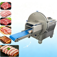 Máquina Cortadora de Carne Industrial de Venta Caliente, Rebanadora Automática de Carne Congelada, Cortadora Comercial de Filetes, Cortadora de Porciones Controlada por PLC