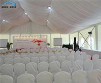 Bâches 12x12m pour fêtes Evenemtial et équipement de location de fête de mariage pour événements tente chapiteau tente de salon mobile