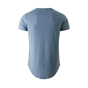 <b>Extended</b> Hem Fashion T-<b>Shirt</b> for Men Urban Street Style Wholesale Supply - Product Image 2