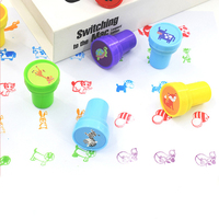 Vente en gros de timbres animaux patte de pâques lapin Halloween Noël jouets pour enfants cadeaux enseignant encouragement tampon kit de scellage