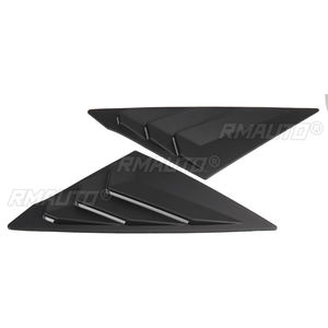 2pcs Car Rear Side <b>Window</b> Louver Covers Vents Trim <b>Window</b> Shutters <b>Shade</b> For Honda For Civic 11th Eleventh Generation 2021-2022 - Product Image 3